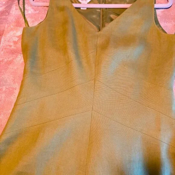 Talbots Linen Lined Sheath Dress - Picture 6 of 6